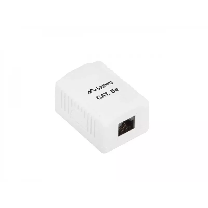 Presa di connessione Lanberg OU5-0001-W RJ-45 bianca