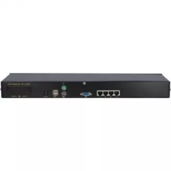 Inter-Tech Argus KVM KS-3104 - Switch KVM - 4 porte KVM - 1 utente locale - montaggio rack (88887163)