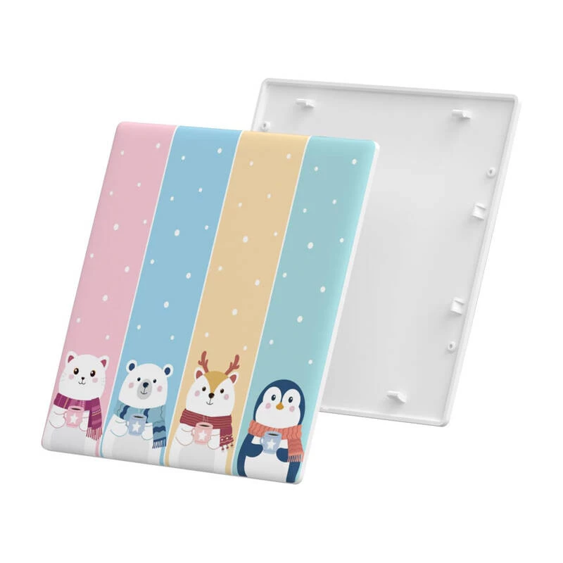 Copertura decorativa Sonoff T5-4C-86-cartoon per interruttore touch – placca decorativa per serie Sonoff T5
