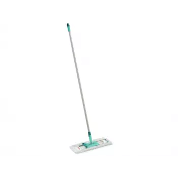 Mop piatto Leifheit Profi XL Cotton Plus – larghezza 420 mm, testa girevole 360°, cotone/fibra, manico in alluminio