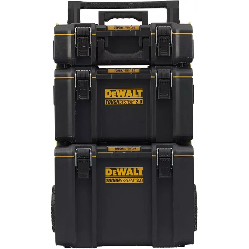Cassetta portautensili DeWalt DWST83402-1, nero/giallo, 554×500×1150 mm