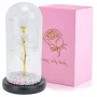Rosa eterna in vetro Extralink Home, luce LED bianca