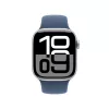 Apple Watch S10 Alluminio Cellular 42mm Argento (Cinturino Sport Denim) S/M