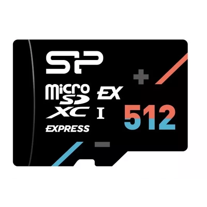 Scheda di memoria microSDXC Silicon Power Hypera microSDXC Express 512 GB — UHS-I U3, V30, A1, Class 10