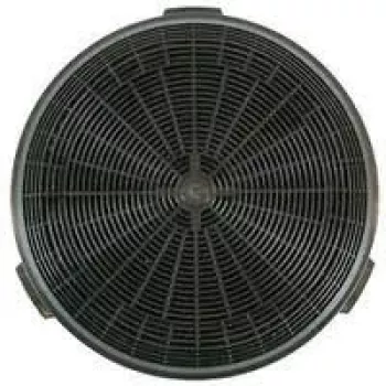 Filtro a carbone attivo di ricambio per cappa aspirante CATA modello 02846763, nero