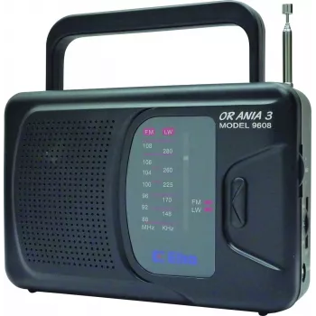 Radio a rete e a batteria FM, LW Eltra Ania