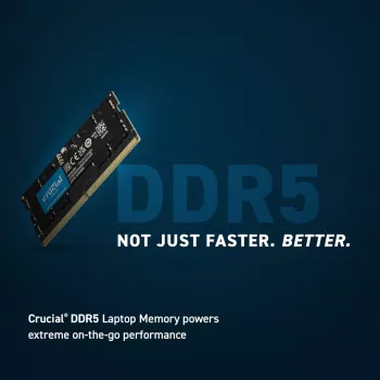 Crucial 8GB 1x8GB DDR5-5600 CL 46 SO-DIMM RAM memoria per notebook - 8 GB - DDR