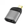 LogiLink CUA0204 adattatore USB-C a DisplayPort nero grigio