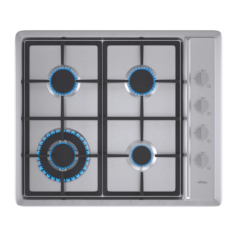 ISEASY MGBS-604D piano cottura a gas 4 fuochi