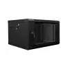 Rack LANBERG WF02-6606-10B montaggio a parete 6U 600x374,3x600 mm acciaio inox nero