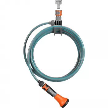 Gardena 18411-20 tubo da giardino 7,5 m fuori terra nero - grigio - arancione - turchese (18411-20)