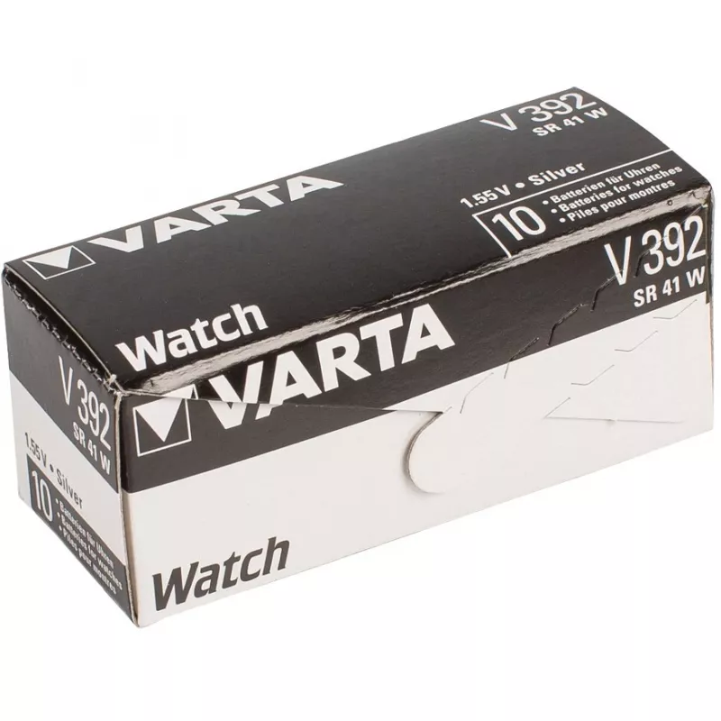 Varta V 392 - batteria SR41 - ossido d'argento - 38 mAh (00392 101 401)