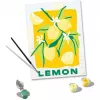 Ravensburger CreArt set di pittura – Limoni (design 25515) per progetti di pittura su tela