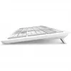 Sharkoon OfficePal K30W bianco layout DE Rubberdome