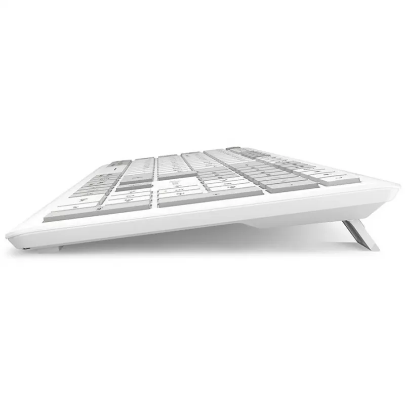 Sharkoon OfficePal K30W bianco layout DE Rubberdome