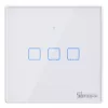 Interruttore luminoso smart da parete Sonoff T2 EU TX 3 canali Wi‑Fi + RF 433