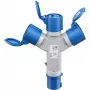 Goobay adattatore CEE a Y, spina CEE a 3x connettore femmina CEE (76237)