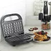 Waffle maker doppio Progress EK5852PVDE – doppie piastre, rivestimento antiaderente, temperatura regolabile