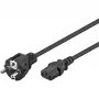 Cavo IEC Goobay 5 m nero spina tipo F IEC C13 H05VV-F3G