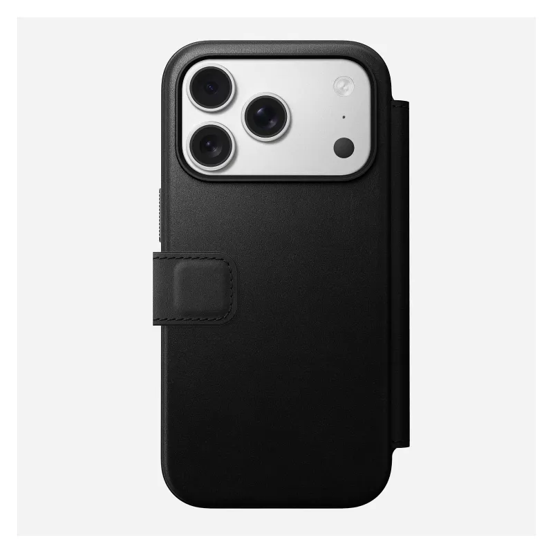 Custodia per cellulare in pelle Nomad Modern Leather Folio Cover per iPhone 17 Pro, 16 cm (6,3