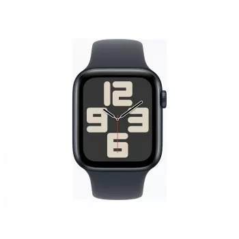 Watch SE GPS + Cellular 44 mm custodia in alluminio Midnight con cinturino Sport Midnight – M/L