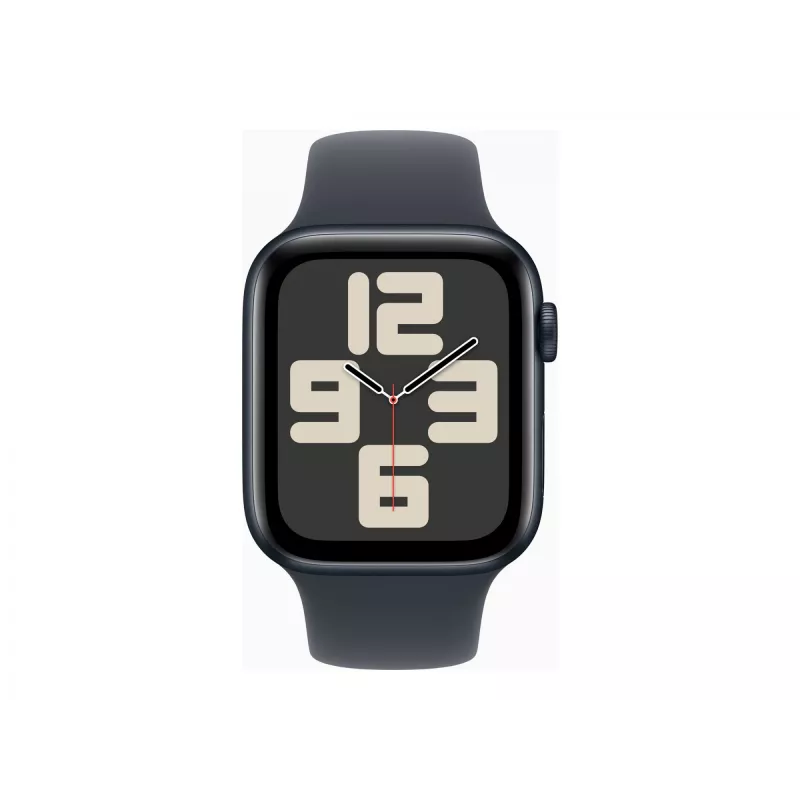 Watch SE GPS + Cellular 44 mm custodia in alluminio Midnight con cinturino Sport Midnight – M/L