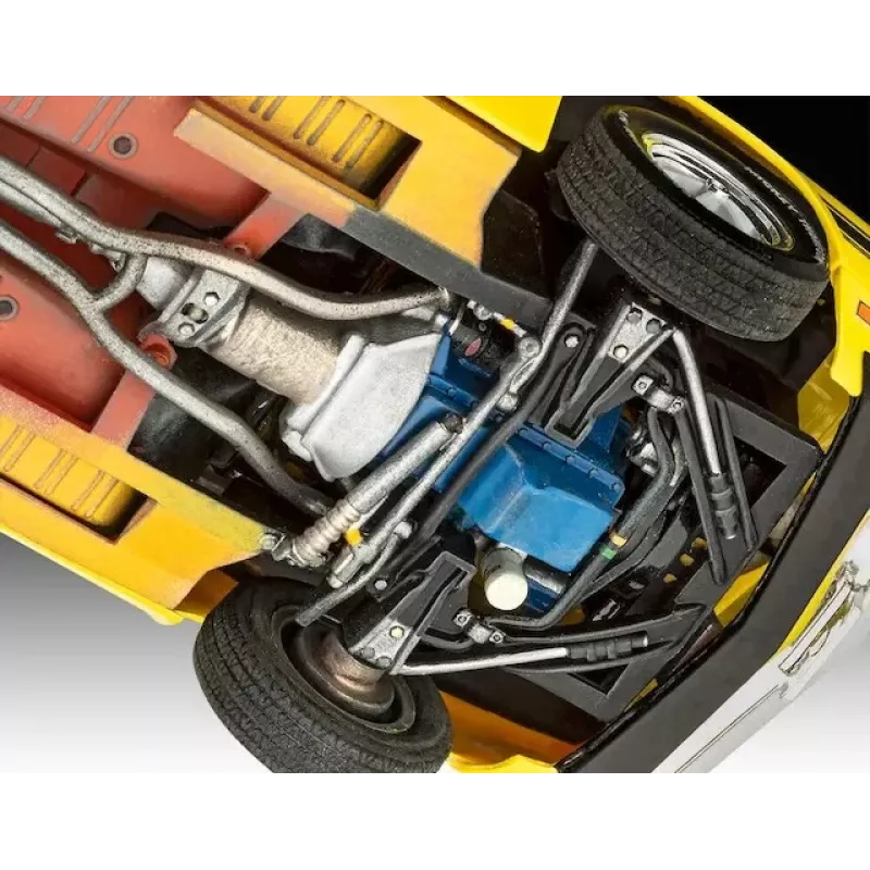 Modello in plastica 70 Shelby Mustang GT500 1/25