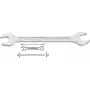Hazet chiave a doppia bocca, a: 8 mm, a: 9 mm (450N-8X9)