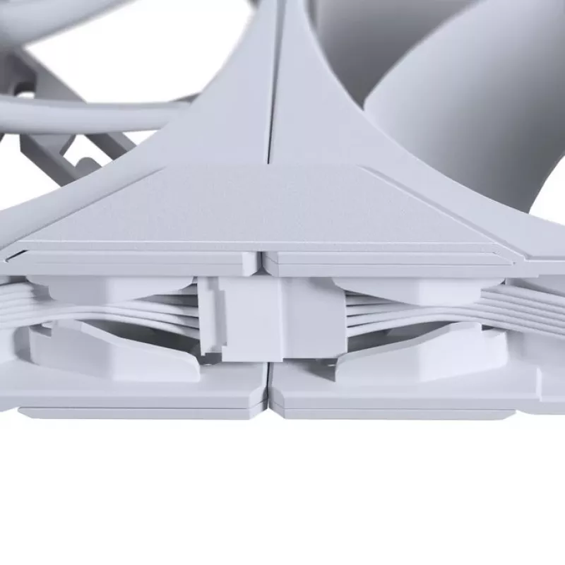 Phanteks M25 Gen2 PH-F120M25R_G2_DWT01 ventola per case 120 mm PWM D-RGB a pale invertite, bianca