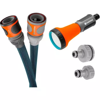 Gardena Liano tubo da giardino 15 m PVC nero blu grigio