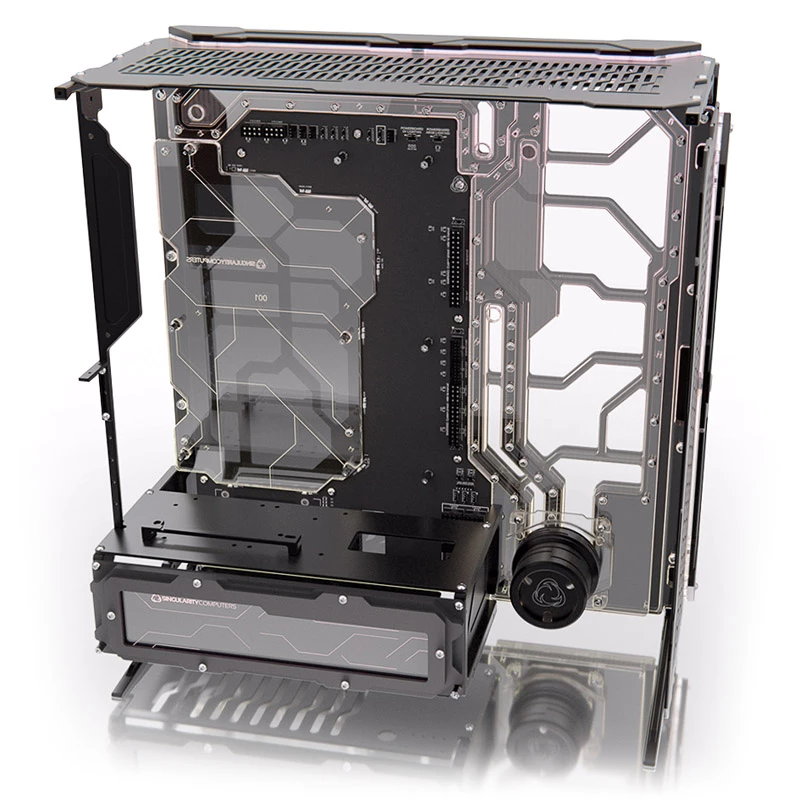 Singularity Computers Spectre Integra-M Mid Tower Elite Dark - nero