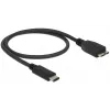 Cavo USB DeLOCK 0,5 m USB3.1 C - MicroUSB3.1 B