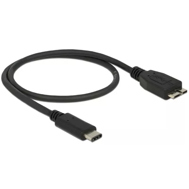 Cavo USB DeLOCK 0,5 m USB3.1 C - MicroUSB3.1 B