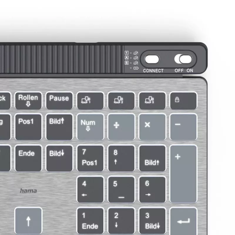 Tastiera multi-device WK-750 nero