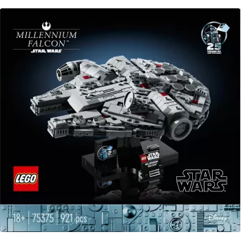 LEGO Star Wars Millennium Falcon 75375 kit di montaggio — 1351 pezzi, 18+, 190×240×130 mm