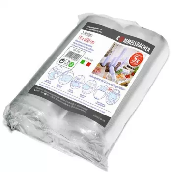 Rotoli per sottovuoto Rommelsbacher VRS 1560, 15 cm x 6 m, 2 pz.