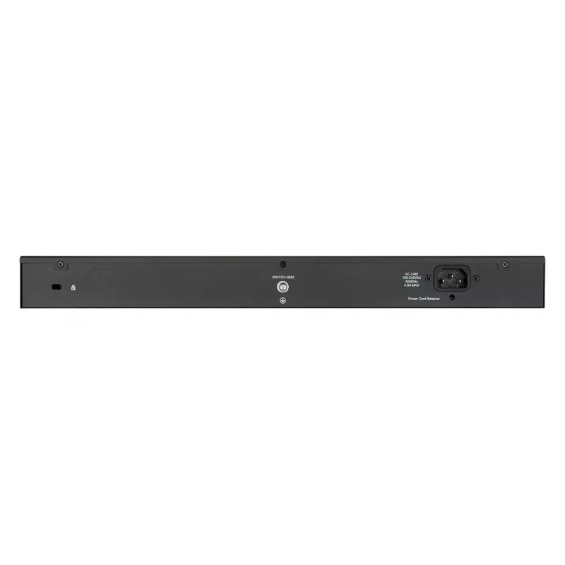 Switch di rete D-Link DGS-1100-26MPV2/E Managed L2 Gigabit Ethernet (10/100/1000) Power over Ethernet (PoE) nero
