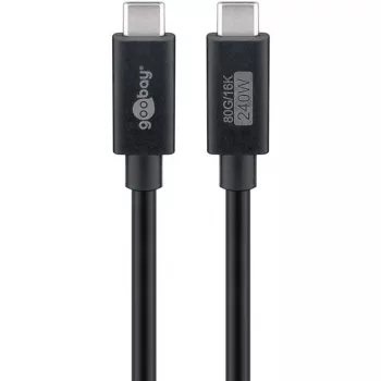 Cavo USB-C WENTRONIC USB4 Gen4 1.2m — supporta 16k@60Hz e 4K@120Hz