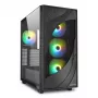 Sharkoon REBEL C80G RGB midi tower nero