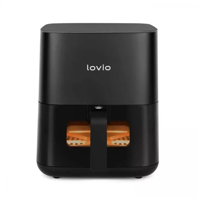 Friggitrice ad aria Lovio LVAF001BK 5 l nera — friggitrice ad aria compatta, capacità 5 litri