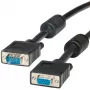 Cavo VGA ROLINE HD15 ST - BU con nucleo in ferrite 6,0m (11.04.5356)