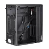 Akyga AK35BK Case PC Micro-ATX, Micro ATX / Flex ATX / Mini ITX, 2x USB 2.0, senza alimentatore, nero