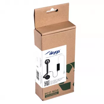 Akyga AK-EV-03 caricabatterie per e-bike e e-scooter con batteria da 36 V, 42 V / 2 A, 84 W, connettore maschio XLR 3 pin, 1 m