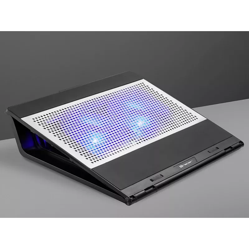 Tracer Officer 17 TRASTA46890 base di raffreddamento per laptop, 17 pollici (43,2 cm), 1100 giri/min, hub USB, LED blu