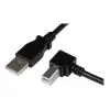 StarTech.com USBAB2MR cavo USB 2.0 da A a B ad angolo retto, maschio/maschio, 2 m, nero