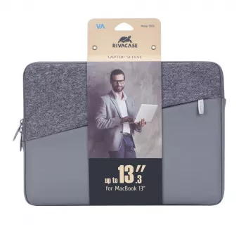 Custodia sleeve Rivacase 7903 33,8 cm (13,3 pollici) grigio