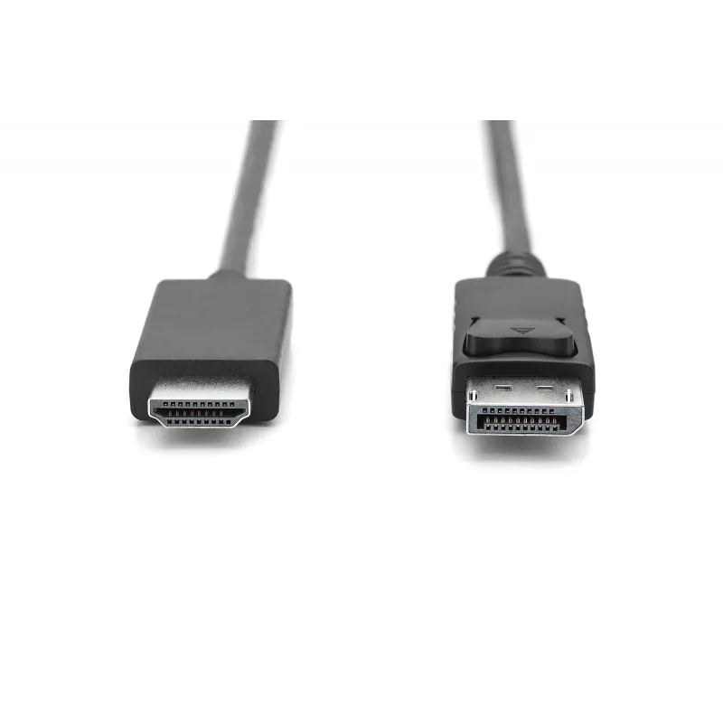 Cavo adattatore DisplayPort 1.2 con blocco 4K 60Hz UHD Type DP/HDMI A M/M nero 2 m