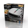 Adler AD 3040 sandwich maker 1200 W nero, grigio