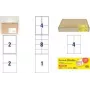 Etichette di spedizione Avery Zweckform 8025-300 bianco — 1.200 etichette adesive stampabili
