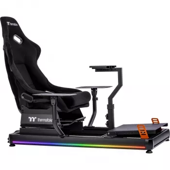 Thermaltake GF500 Flight Simulator Cockpit nero GSC-F50-CPASBB-01 Sim Rig (GSC-F50-CPASBB-01)